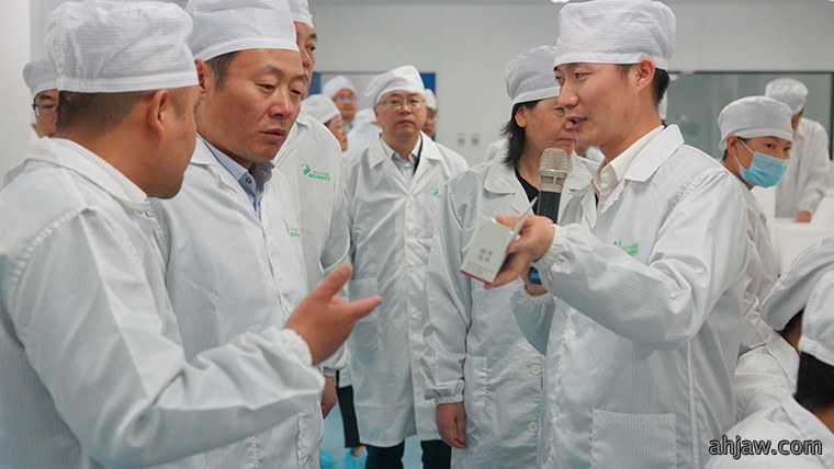 省委常委、宣传部长虞爱华莅临东方帝维调研