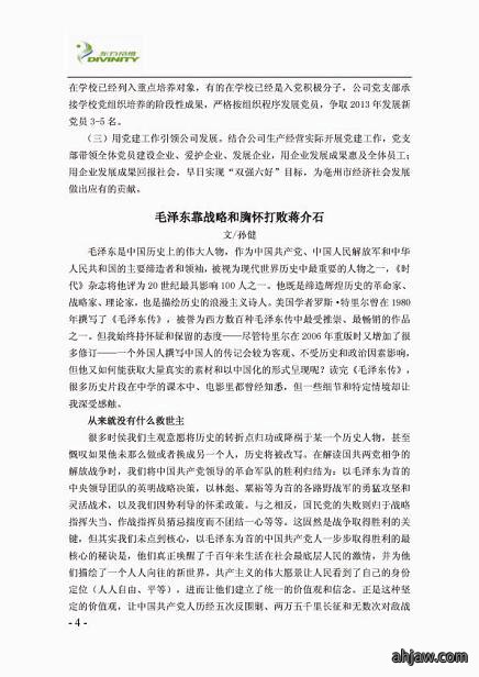 东方帝维简报（***期）