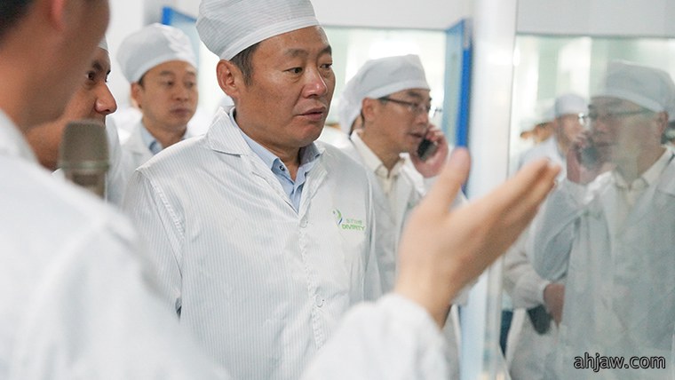 省委常委、宣传部长虞爱华莅临东方帝维调研